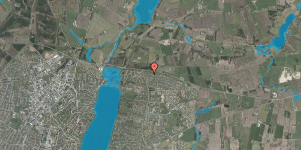 Oversvømmelsesrisiko fra vandløb på Vesterheden 45, 8800 Viborg