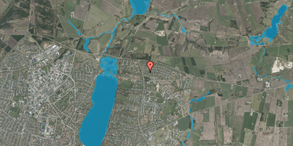 Oversvømmelsesrisiko fra vandløb på Vesterheden 97, 8800 Viborg