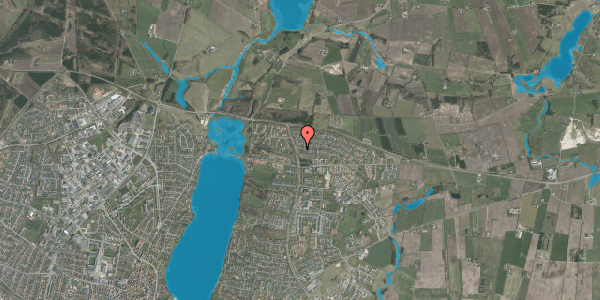 Oversvømmelsesrisiko fra vandløb på Vesterheden 101, 8800 Viborg