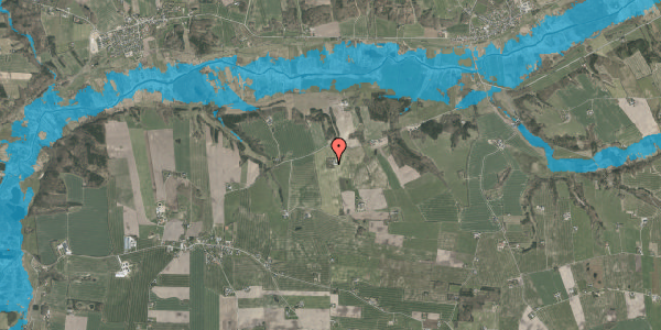 Oversvømmelsesrisiko fra vandløb på Vigstrupvej 28, 8800 Viborg