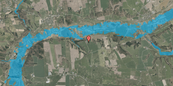 Oversvømmelsesrisiko fra vandløb på Vigstrupvej 29, 8800 Viborg