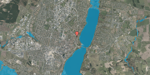 Oversvømmelsesrisiko fra vandløb på Volden 28, 8800 Viborg