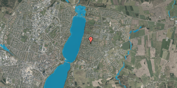 Oversvømmelsesrisiko fra vandløb på Wåleshøjen 5, 8800 Viborg