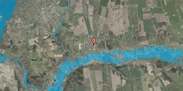 Oversvømmelsesrisiko fra vandløb på Åbrinken 3, 8800 Viborg