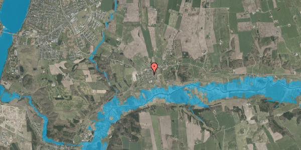 Oversvømmelsesrisiko fra vandløb på Åbrinken 6, 8800 Viborg