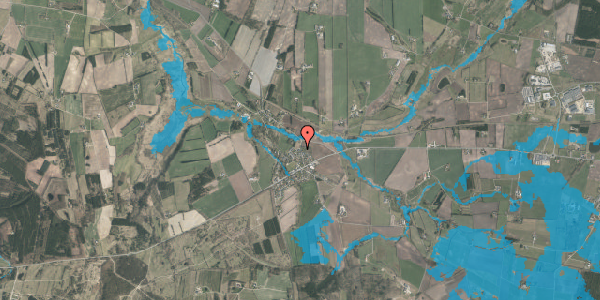 Oversvømmelsesrisiko fra vandløb på Åen 6, 8800 Viborg