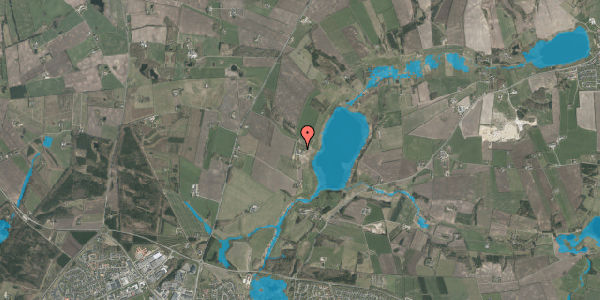 Oversvømmelsesrisiko fra vandløb på Aalborgvej 154, 8800 Viborg