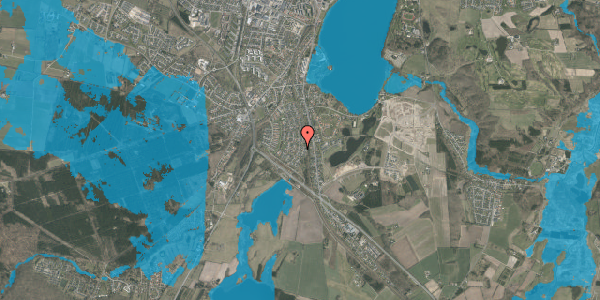Oversvømmelsesrisiko fra vandløb på Ålekrogen 16, 8800 Viborg