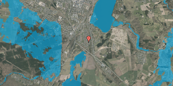 Oversvømmelsesrisiko fra vandløb på Ålekrogen 17, 8800 Viborg