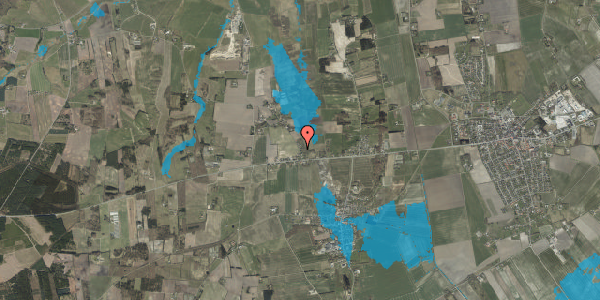 Oversvømmelsesrisiko fra vandløb på Janumvej 6, 9460 Brovst