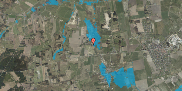 Oversvømmelsesrisiko fra vandløb på Janumvej 20, 9460 Brovst