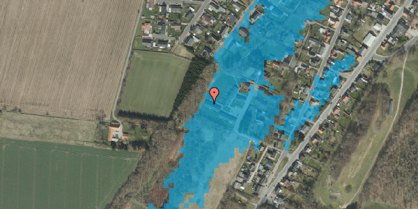 Oversvømmelsesrisiko fra vandløb på Egely 27, 9340 Asaa