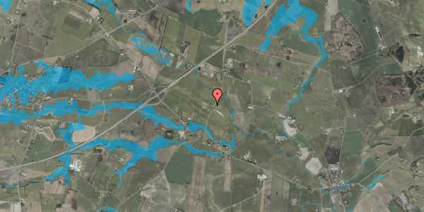 Oversvømmelsesrisiko fra vandløb på Idskovvej 56, 9330 Dronninglund