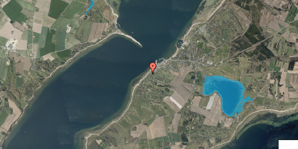 Oversvømmelsesrisiko fra vandløb på Strandvejen 27, 9640 Farsø