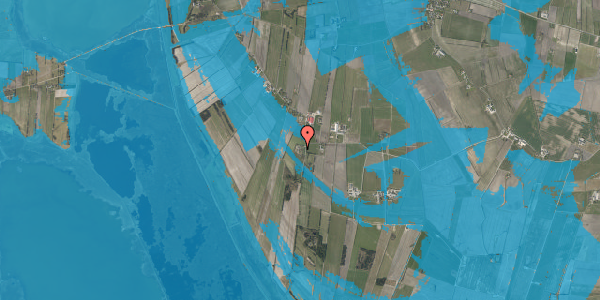 Oversvømmelsesrisiko fra vandløb på Thorupholmevej 190, 9690 Fjerritslev