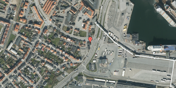Oversvømmelsesrisiko fra vandløb på Bovinsgade 1, 9900 Frederikshavn