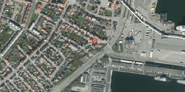 Oversvømmelsesrisiko fra vandløb på Bovinsgade 13, 1. th, 9900 Frederikshavn