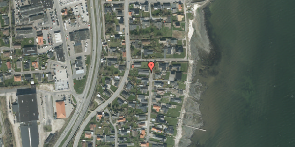 Oversvømmelsesrisiko fra vandløb på Marinus Bødkers Vej 4, 9900 Frederikshavn