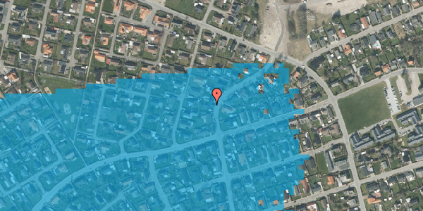 Oversvømmelsesrisiko fra vandløb på Vandværksvej 45, 9970 Strandby
