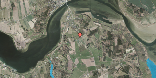 Oversvømmelsesrisiko fra vandløb på Haderupvej 8, 9560 Hadsund