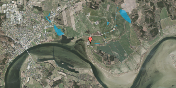 Oversvømmelsesrisiko fra vandløb på Havnøvej 38A, 9560 Hadsund
