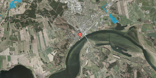 Oversvømmelsesrisiko fra vandløb på Strandvej 10, 9560 Hadsund