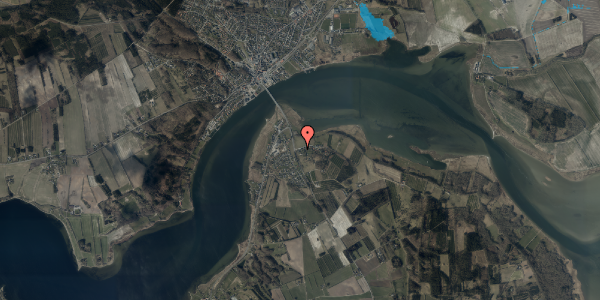 Oversvømmelsesrisiko fra vandløb på Søhøjvej 10, 9560 Hadsund