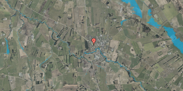Oversvømmelsesrisiko fra vandløb på Laksevej 7, 9881 Bindslev