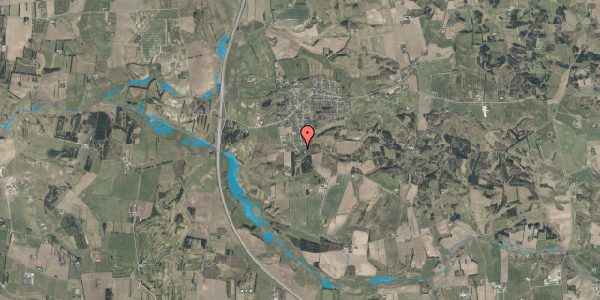 Oversvømmelsesrisiko fra vandløb på Sakstrupvej 39, 9800 Hjørring
