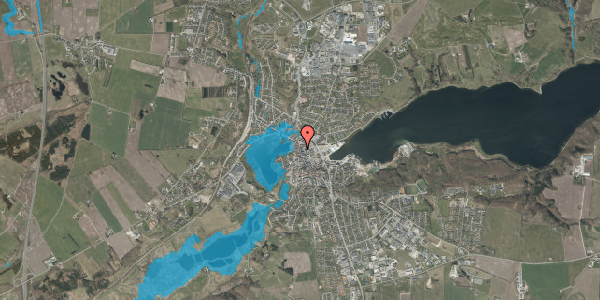 Oversvømmelsesrisiko fra vandløb på Adelgade 18, 9500 Hobro