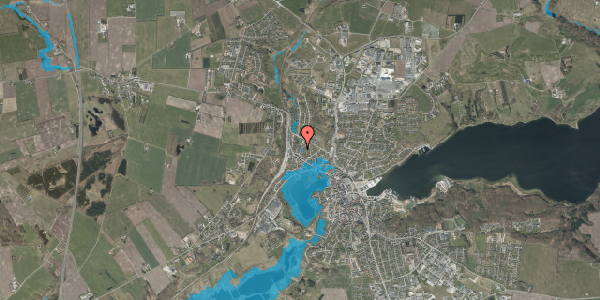 Oversvømmelsesrisiko fra vandløb på Engvej 9C, 9500 Hobro
