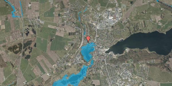 Oversvømmelsesrisiko fra vandløb på Jernbanegade 49, 2. tv, 9500 Hobro
