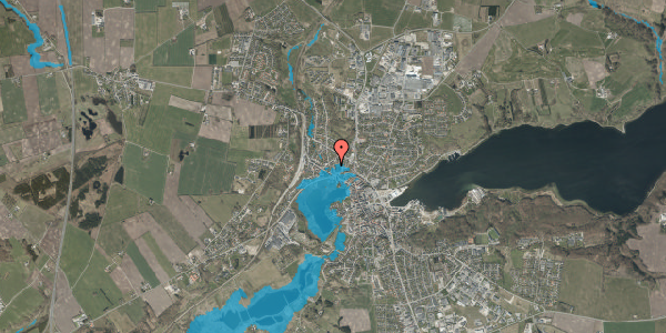 Oversvømmelsesrisiko fra vandløb på Krogsvej 17, 9500 Hobro
