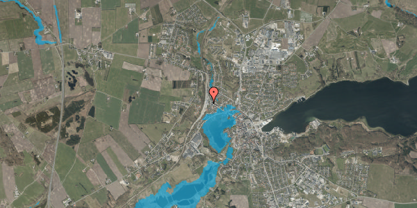 Oversvømmelsesrisiko fra vandløb på Stationsvej 23, 2. 3, 9500 Hobro