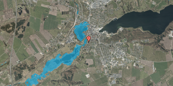 Oversvømmelsesrisiko fra vandløb på Vester Alle 18, 9500 Hobro