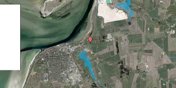 Oversvømmelsesrisiko fra vandløb på Aggersundvej 8, 9670 Løgstør