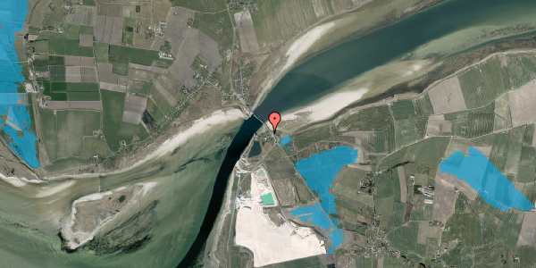 Oversvømmelsesrisiko fra vandløb på Gl. Færgevej 2, 9670 Løgstør
