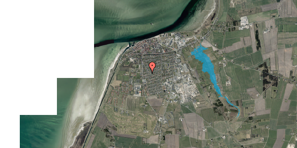 Oversvømmelsesrisiko fra vandløb på Havremarken 6, 9670 Løgstør