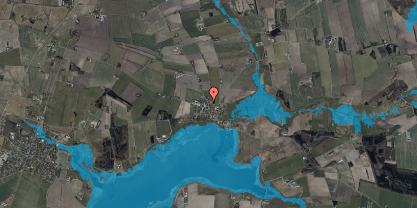 Oversvømmelsesrisiko fra vandløb på Hobrovej 111, 9670 Løgstør