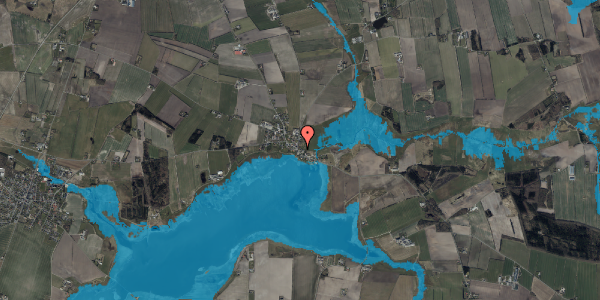 Oversvømmelsesrisiko fra vandløb på Hobrovej 143, 9670 Løgstør