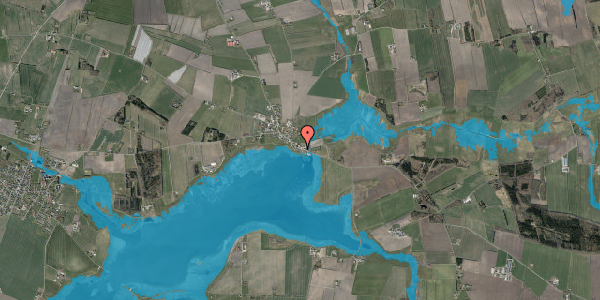 Oversvømmelsesrisiko fra vandløb på Hobrovej 154, 9670 Løgstør