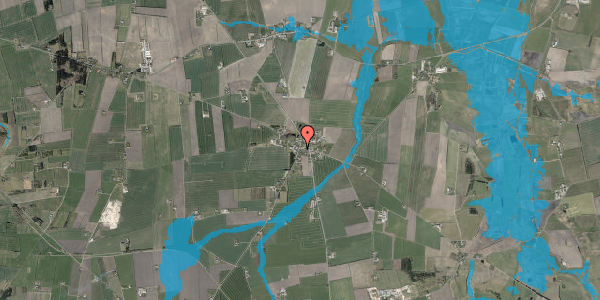 Oversvømmelsesrisiko fra vandløb på Kornumvej 17, 9670 Løgstør