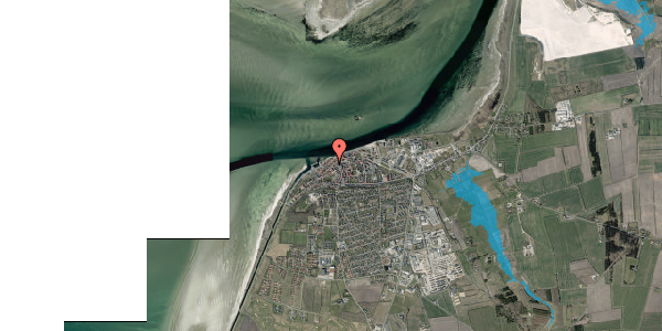 Oversvømmelsesrisiko fra vandløb på Købmagergade 1, 9670 Løgstør