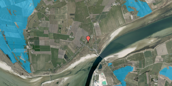 Oversvømmelsesrisiko fra vandløb på Over Aggersund 14, 9670 Løgstør