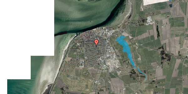 Oversvømmelsesrisiko fra vandløb på Valmuevej 1A, 9670 Løgstør