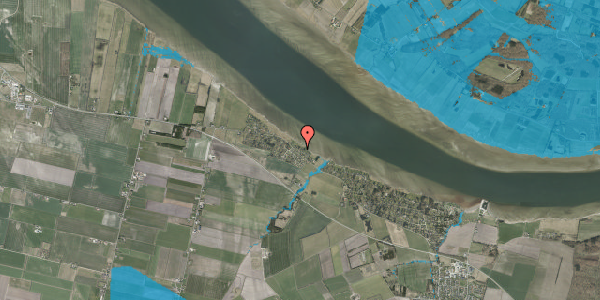 Oversvømmelsesrisiko fra vandløb på Birke Alle 10, 9280 Storvorde