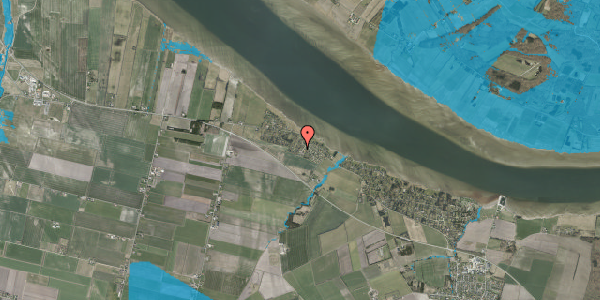 Oversvømmelsesrisiko fra vandløb på Bøgevej 4, 9280 Storvorde