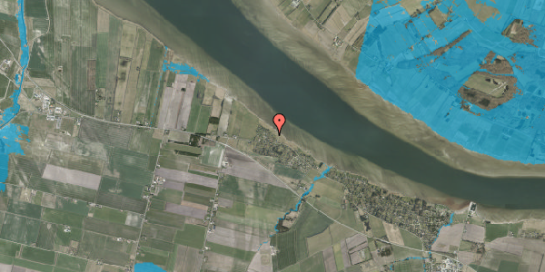 Oversvømmelsesrisiko fra vandløb på Fjordblink 14, 9280 Storvorde