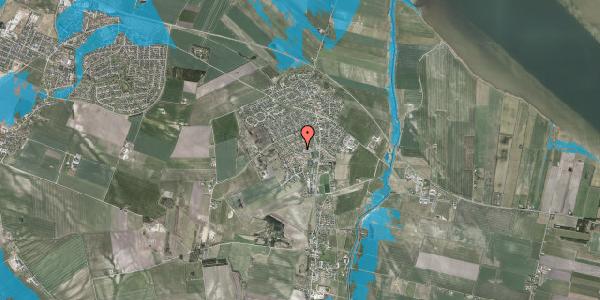 Oversvømmelsesrisiko fra vandløb på Frejavej 26, 9280 Storvorde
