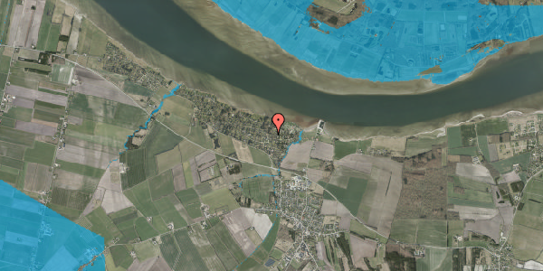 Oversvømmelsesrisiko fra vandløb på Frydenstrand 23, 9280 Storvorde